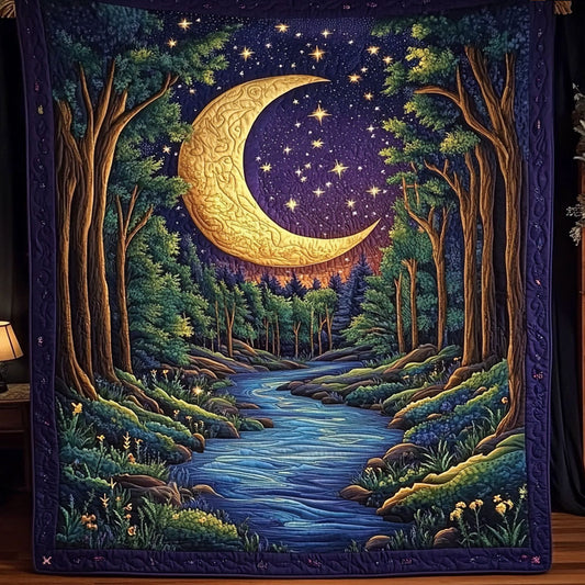 Moonlit River WY0504006CL Quilt
