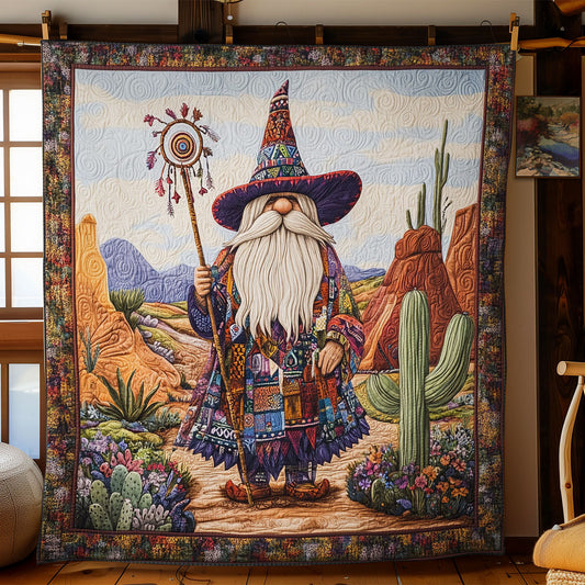 Bohemian Gnome In Desert WY1303008CL Quilt