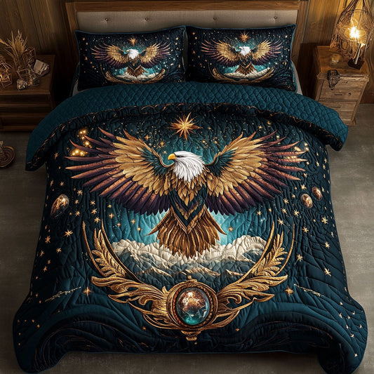 Glorious Midnight Eagle WY0802056CL Duvet Cover Set