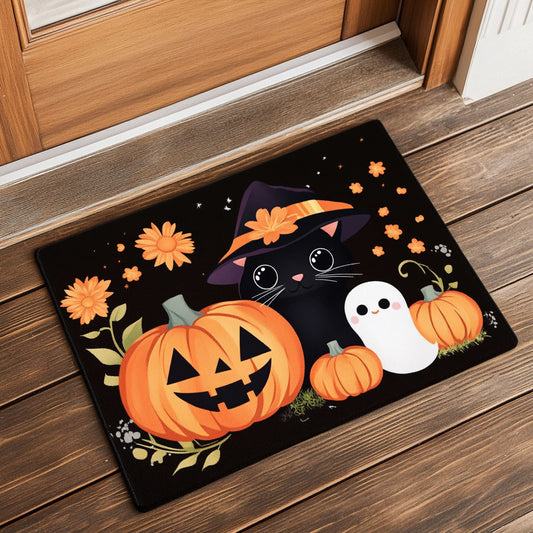 Halloween Cat CW1908042CL Doormat