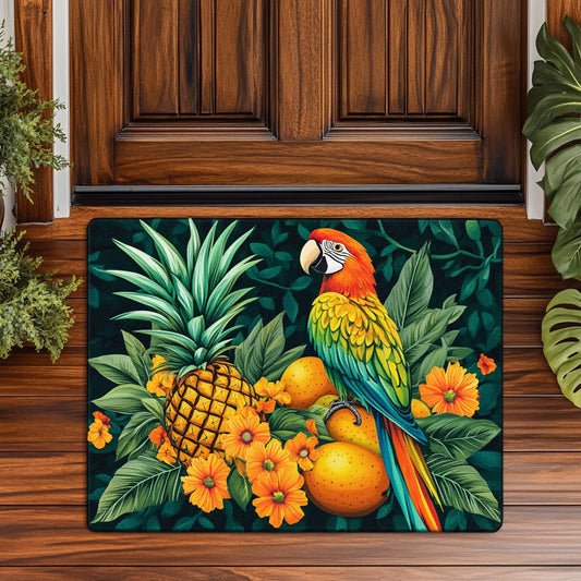 Pineapple Parrot CW2808059CL Doormat