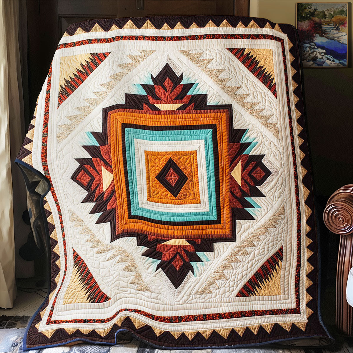 Native American Style WY0503123CL Quilt