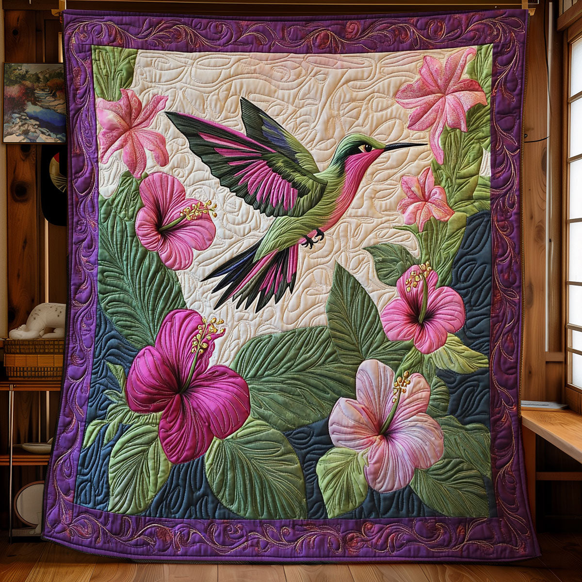 Tropical Serenade WY1403023CL Quilt