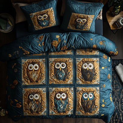 Nocturnal Wisdom WY1203140CL Duvet Cover Set