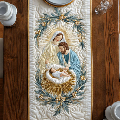 Bethlehem Night WY0705031CL Quilted Table Runner