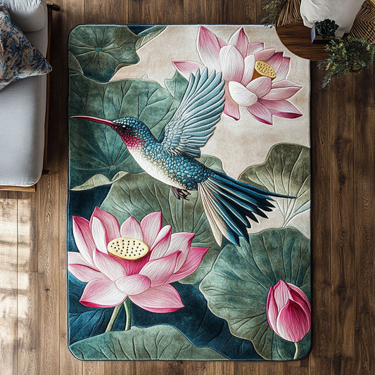 Hummingbird Lotus CW2108051CL Area Rug