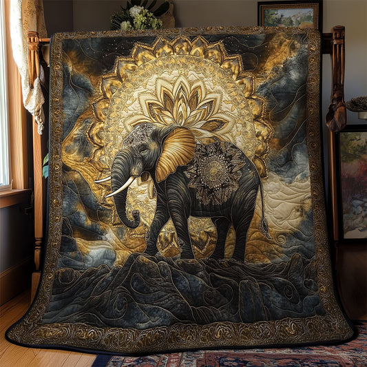 Mystic Elephant Reverie WY1103049CL Quilt