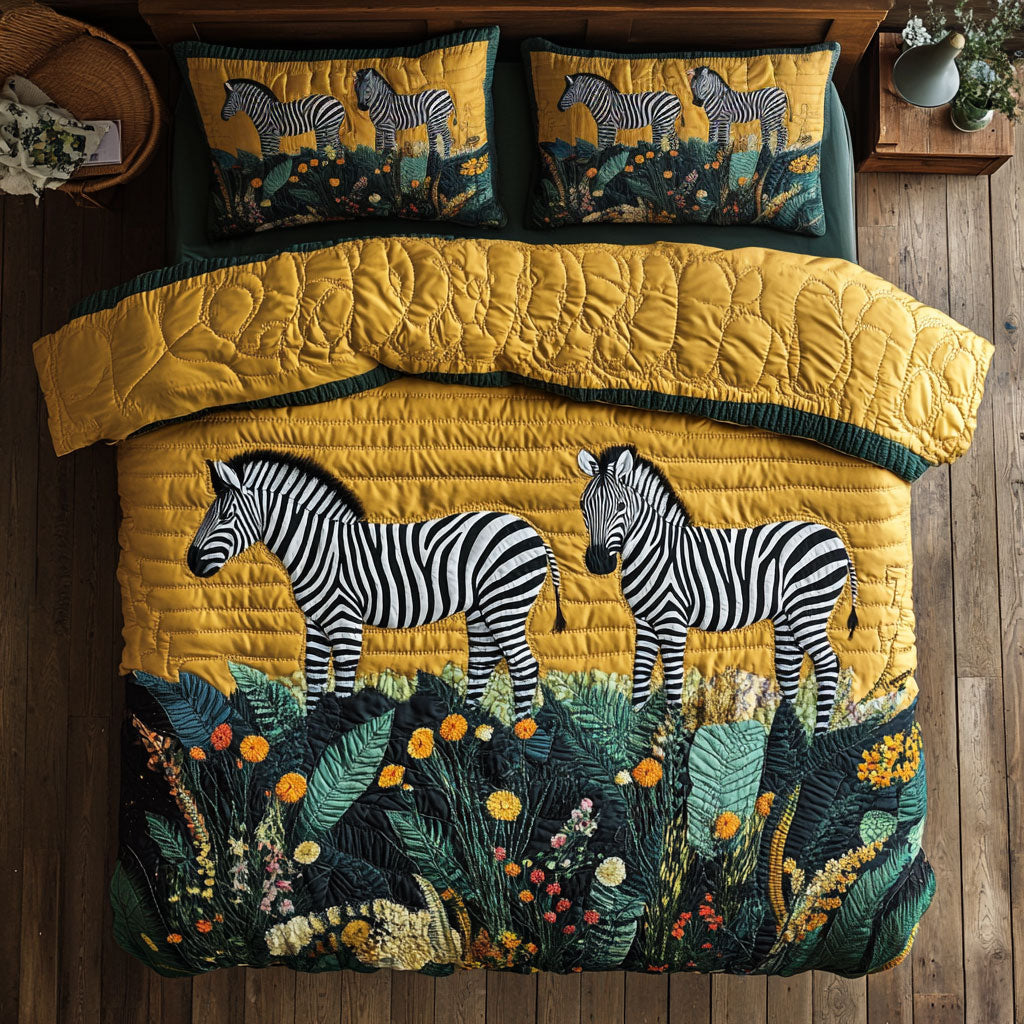 African Zebras WY0605040CL Duvet Cover Set