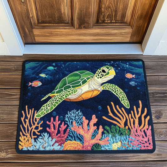 Turtle Love CW0309058CL Doormat