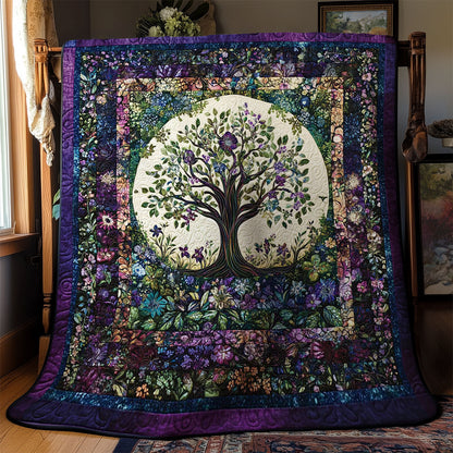 Circle Tree Of Life WY1002031CL Quilt