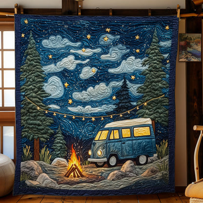 Midnight Campfire WY1003030CL Quilt