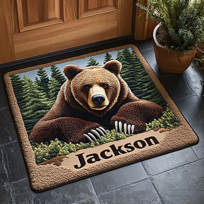 Forest Dweller WJ1508010CL Personalized Doormat
