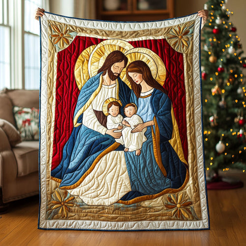 Jesus And Mary Family WY1303080CL Quilt