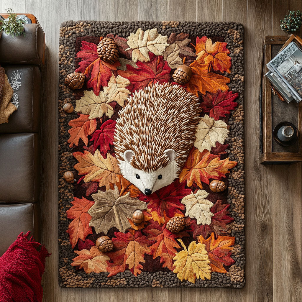 Autumn Hedgehog CP2708091CL Area Rug