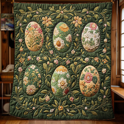 Botanical Elegance Easter Egg WY1103003CL Quilt