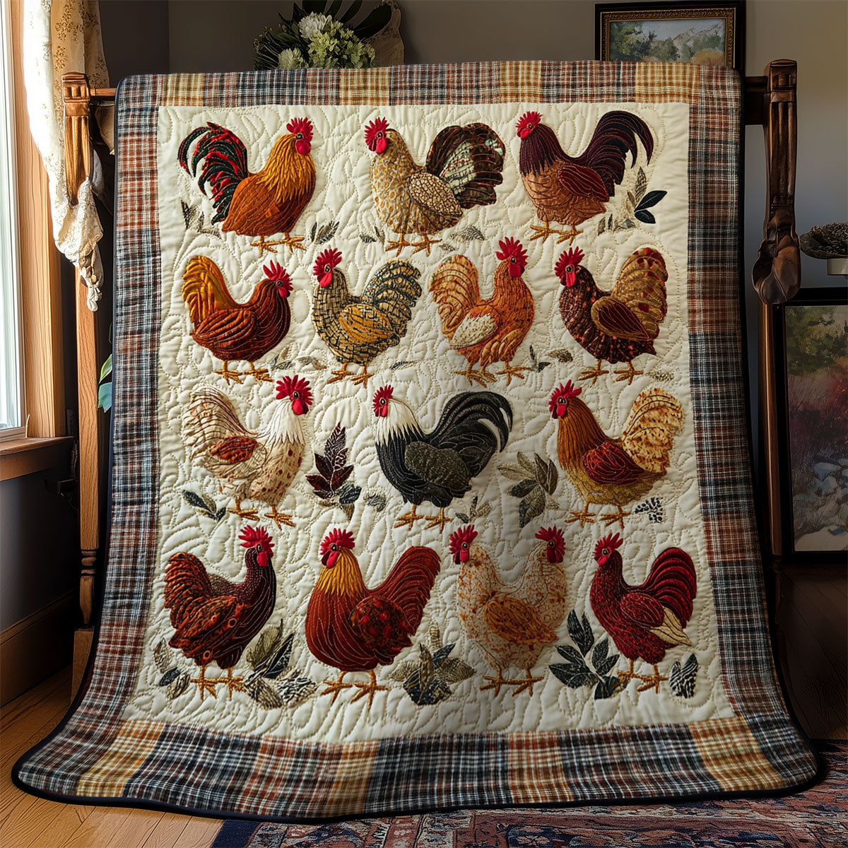 Heritage Flock WY1403027CL Quilt