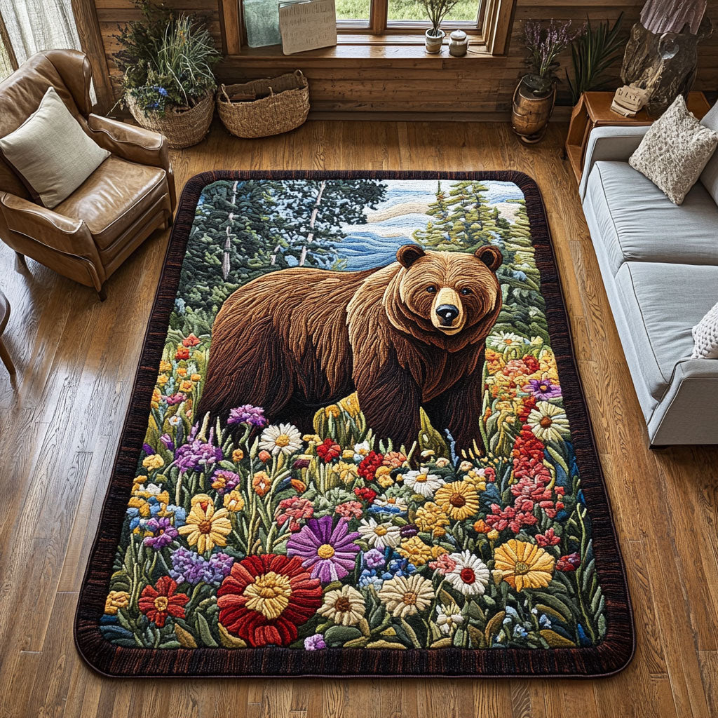 Bear Forest CW0609054CL Area Rug