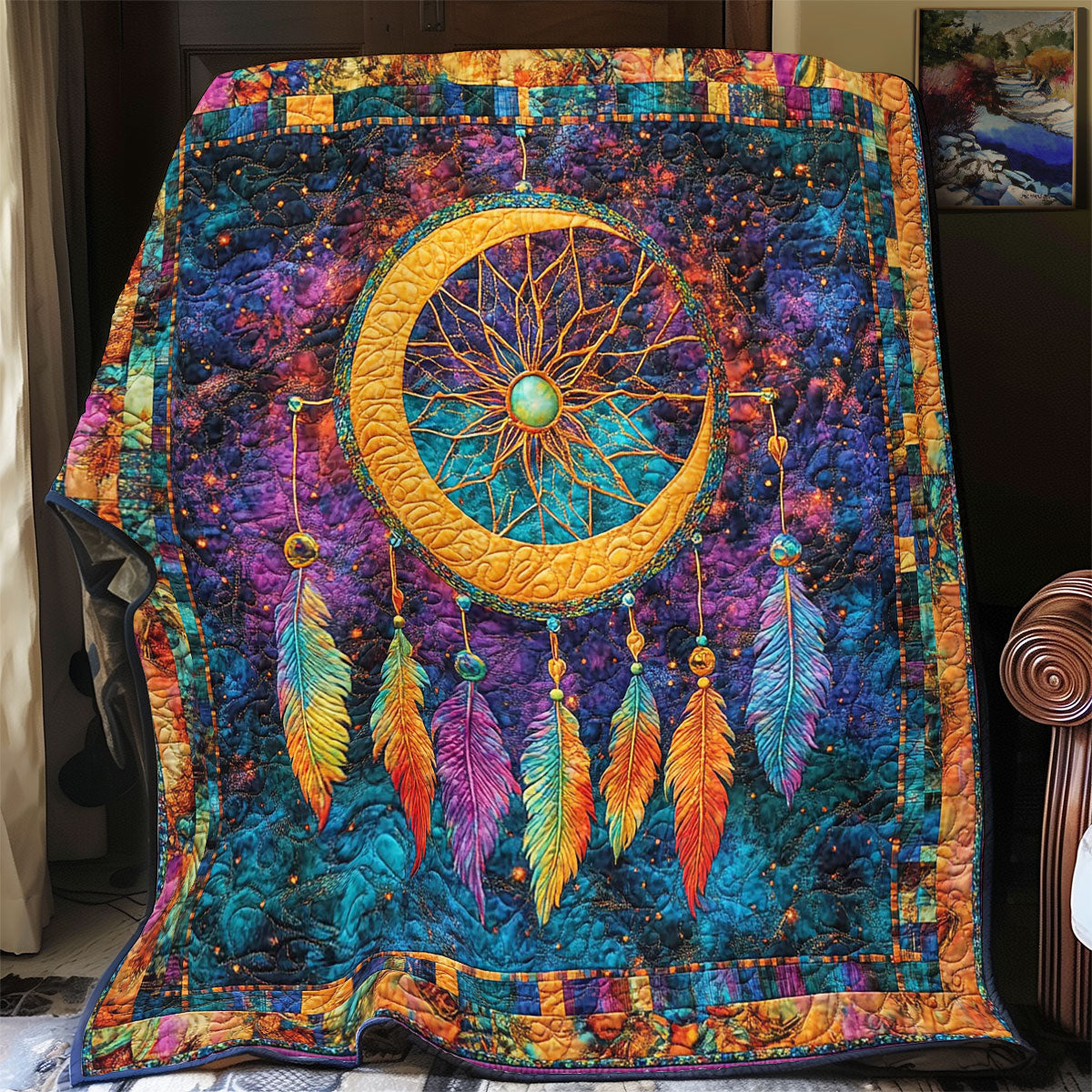 Mystic Dreamcatcher WY1002112CL Quilt