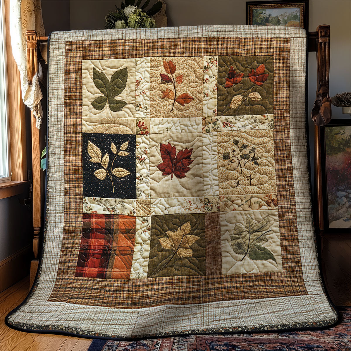 Autumn Leaf WY1002006CL Quilt