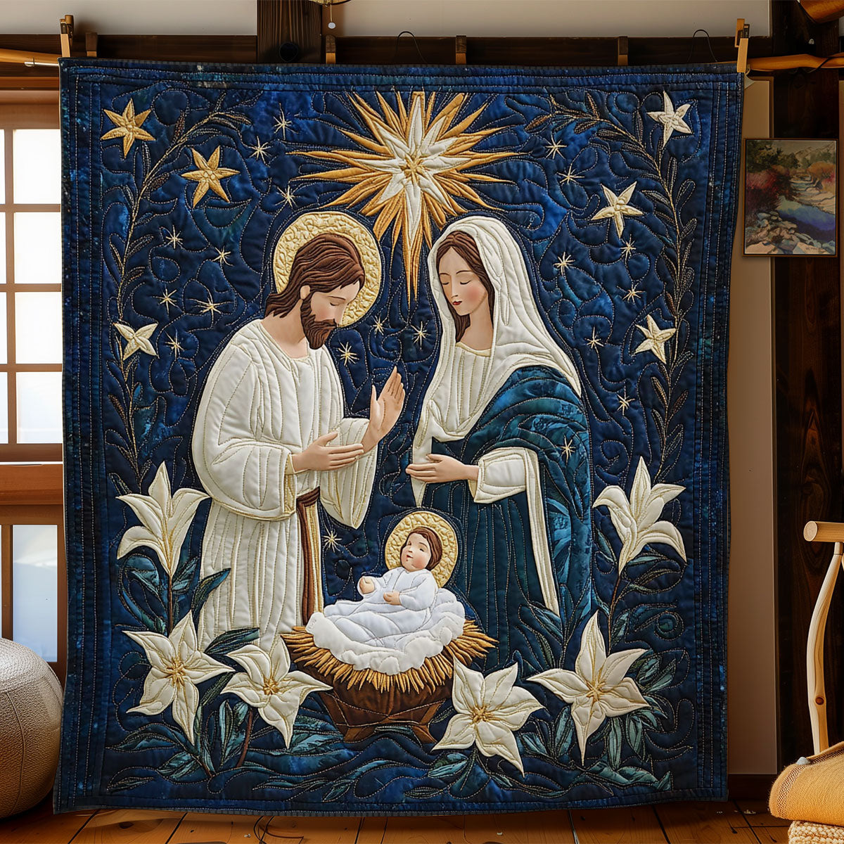 The Holy Night WY1303073CL Quilt