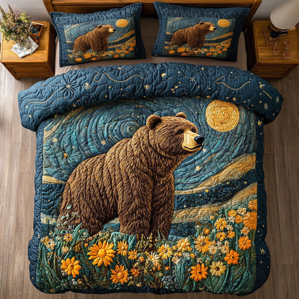 Starry Bear  WY3103007CL Duvet Cover Set