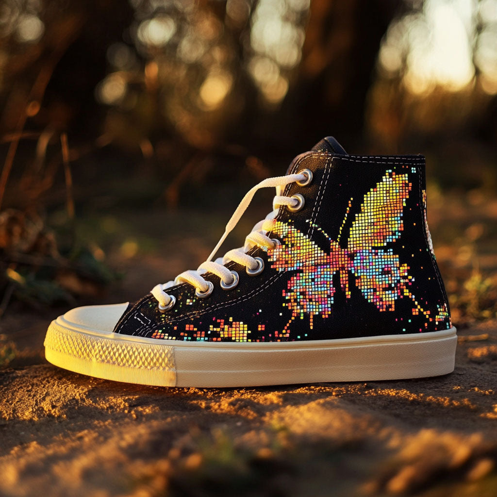 Pixelwing WJ0409003CL Canvas High-Tops