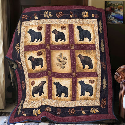 Black Bear Patch WY1703104CL Quilt