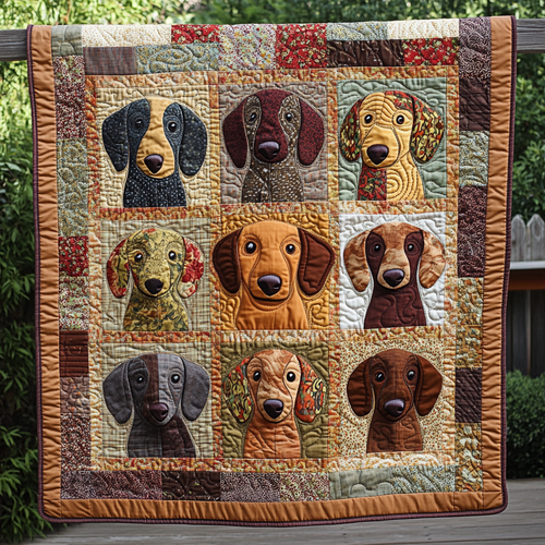 Dachshund WY1303033CL Quilt