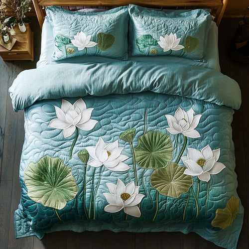 Lotus Pond WY0603042CL Duvet Cover Set