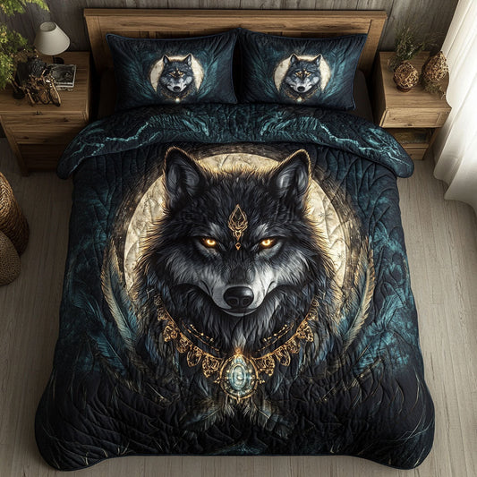 Glorious Midnight Wolf WY0802057CL Duvet Cover Set