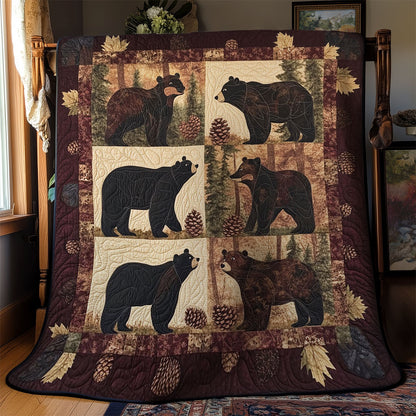 Bear Block WY1703096CL Quilt