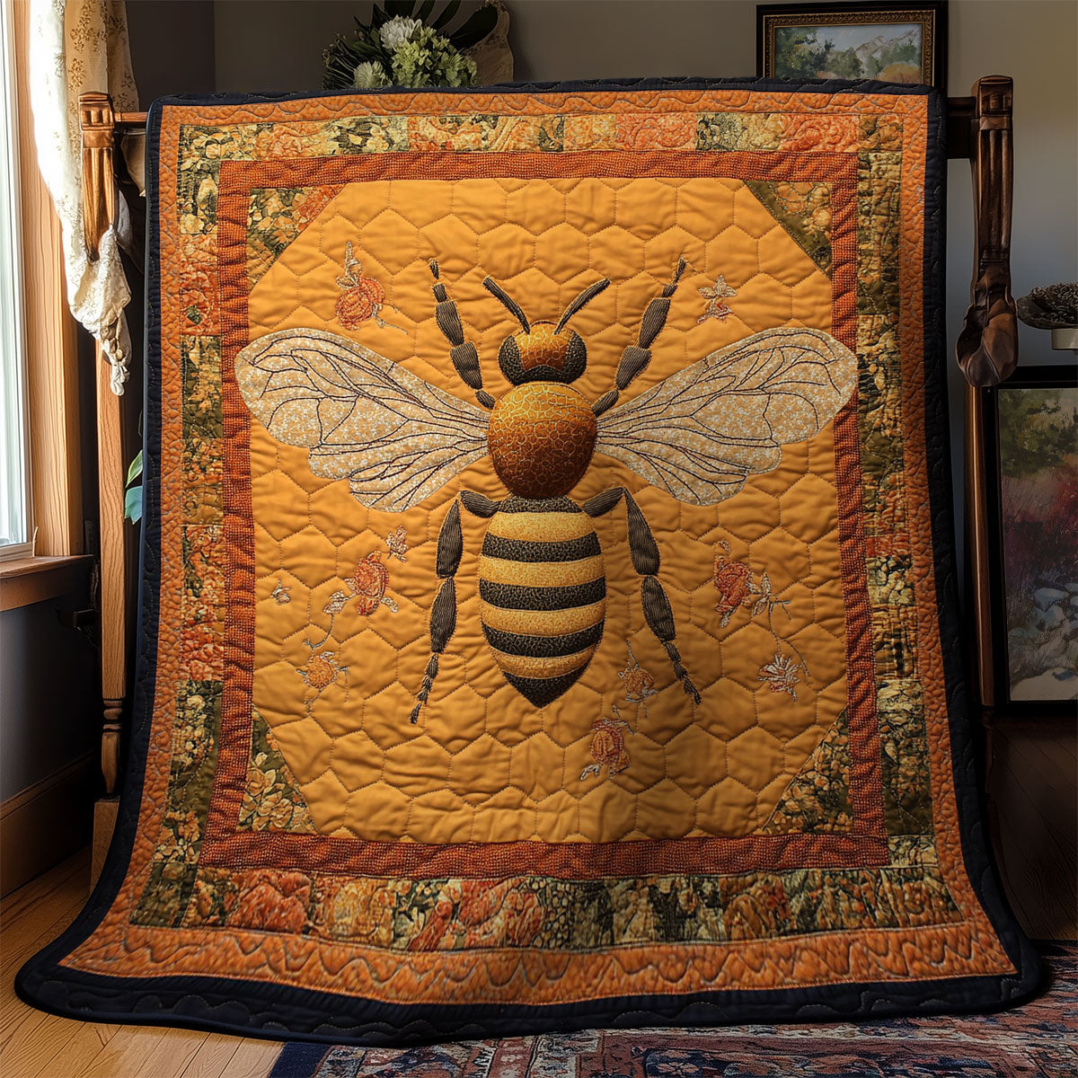 Golden Bee WY1803036CL Quilt