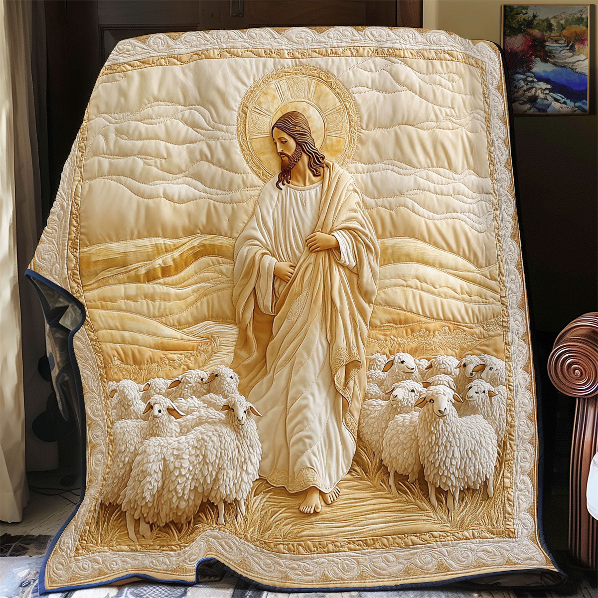 The Good Shepherd WY1403024CL Quilt