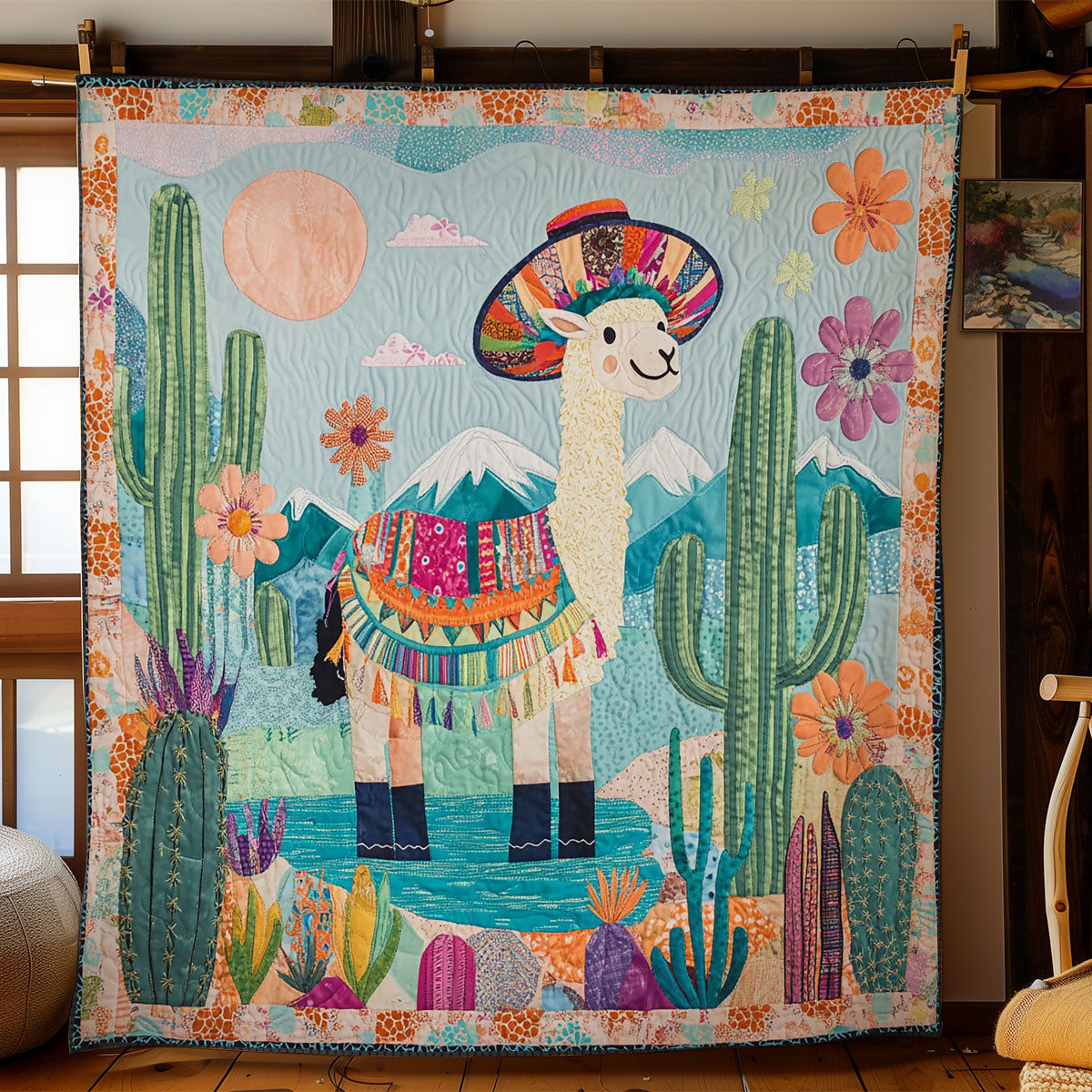 Llama WY1002093CL Quilt