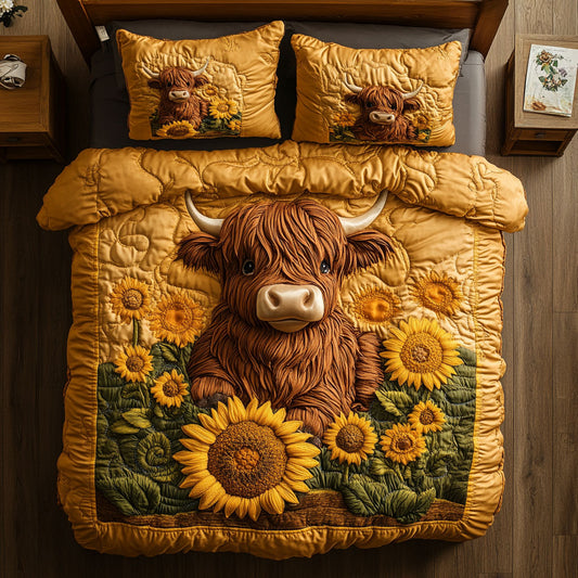 Sunflower Snuggles WY0404058CL Duvet Cover Set