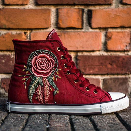 Bloom Red CP1109097CL Canvas High-Tops