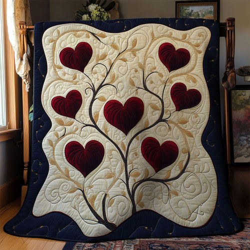 Valentine Heart Tree WY0402048CL Quilt