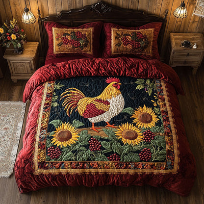 Bright Barnyard Beauty CM0405013CL Duvet Cover Set