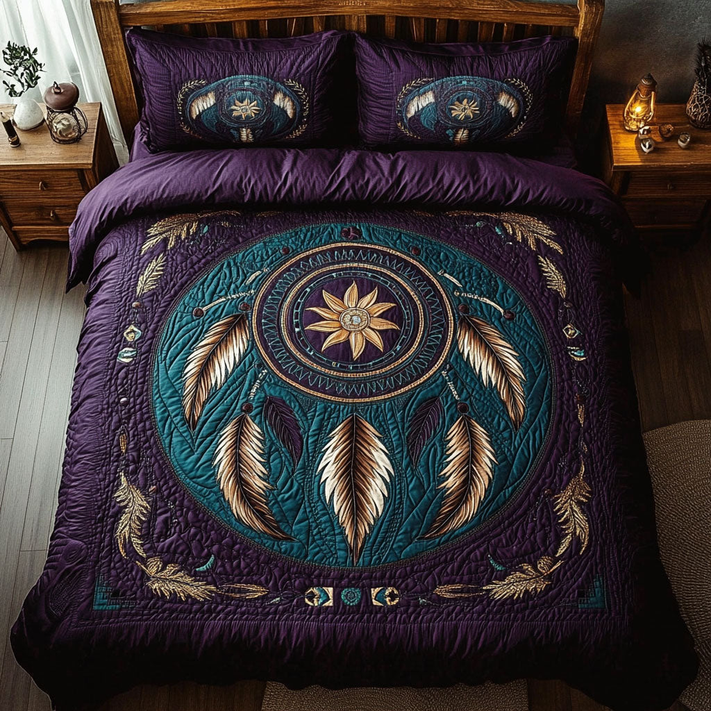 Mystic Feather Dreamcatcher WY0503055CL Duvet Cover Set