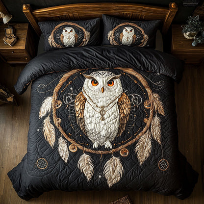 Dreamcatcher White Owl WY1306010CL Duvet Cover Set