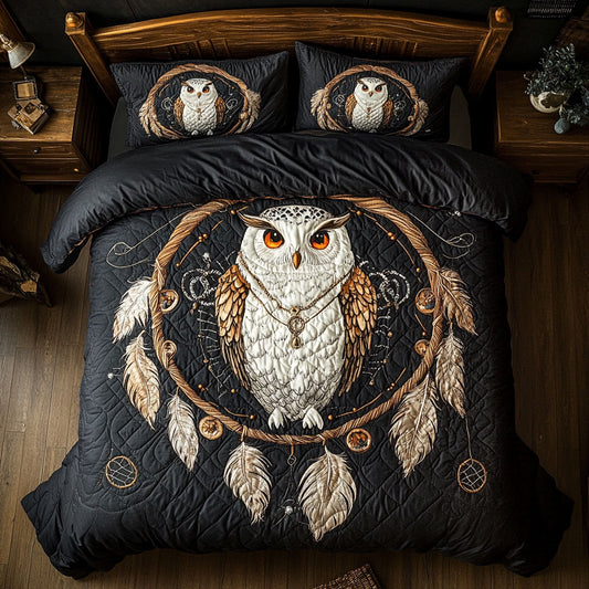Dreamcatcher White Owl WY1306010CL Duvet Cover Set