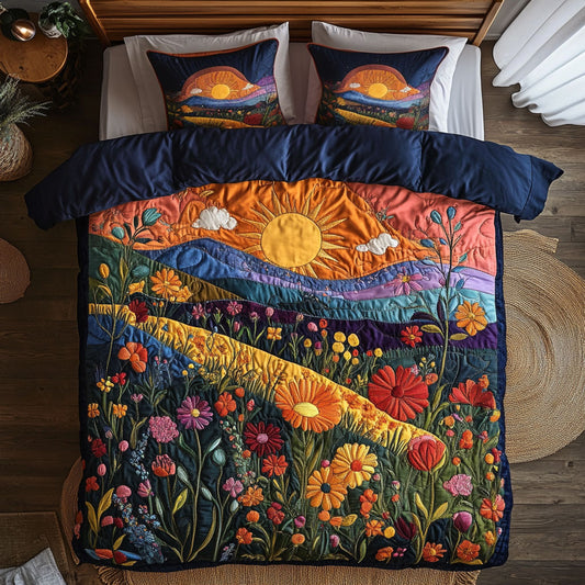Threaded Sunshine WY0807026CL Duvet Cover Set