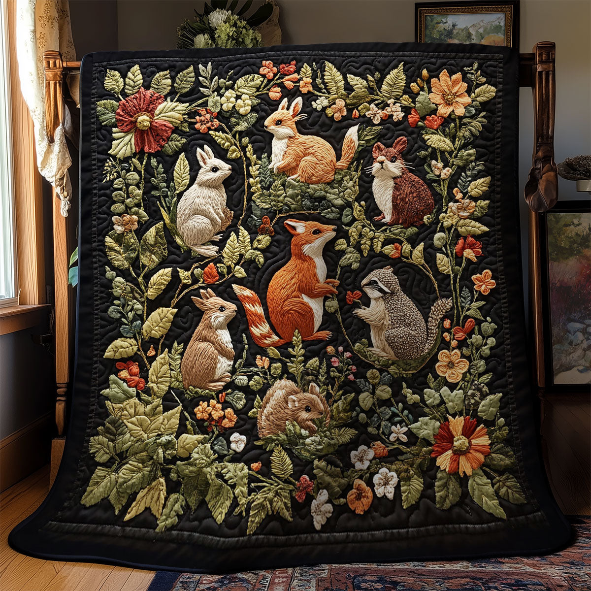 Woodland Pals WY1803032CL Quilt