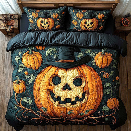 Witch Hat Pumpkin WY2006084CL Duvet Cover Set