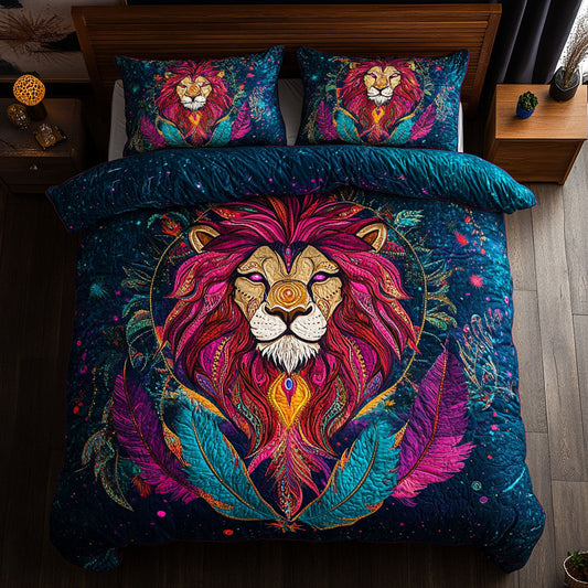 Lion In Dreamcatcher WY1705008CL Duvet Cover Set