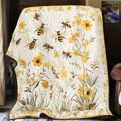 Worker Bees WY1803056CL Quilt