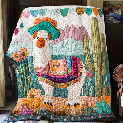 Cute Llama  WY1002043CL Quilt