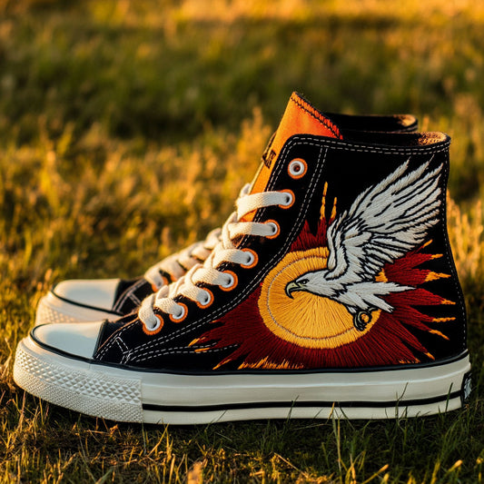 Sunset Eagle CW1109086CL Canvas High-Tops