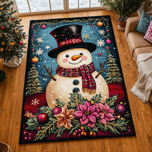 Snowman Charm CW1508035CL Area Rug