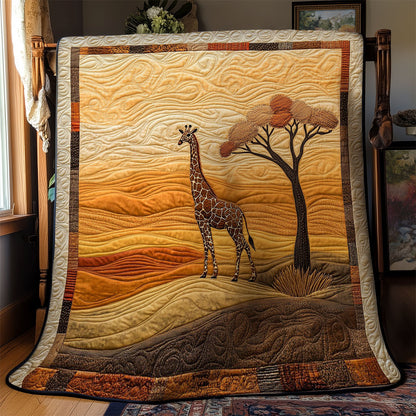 Giraffe In Golden Dunes WY1203055CL Quilt